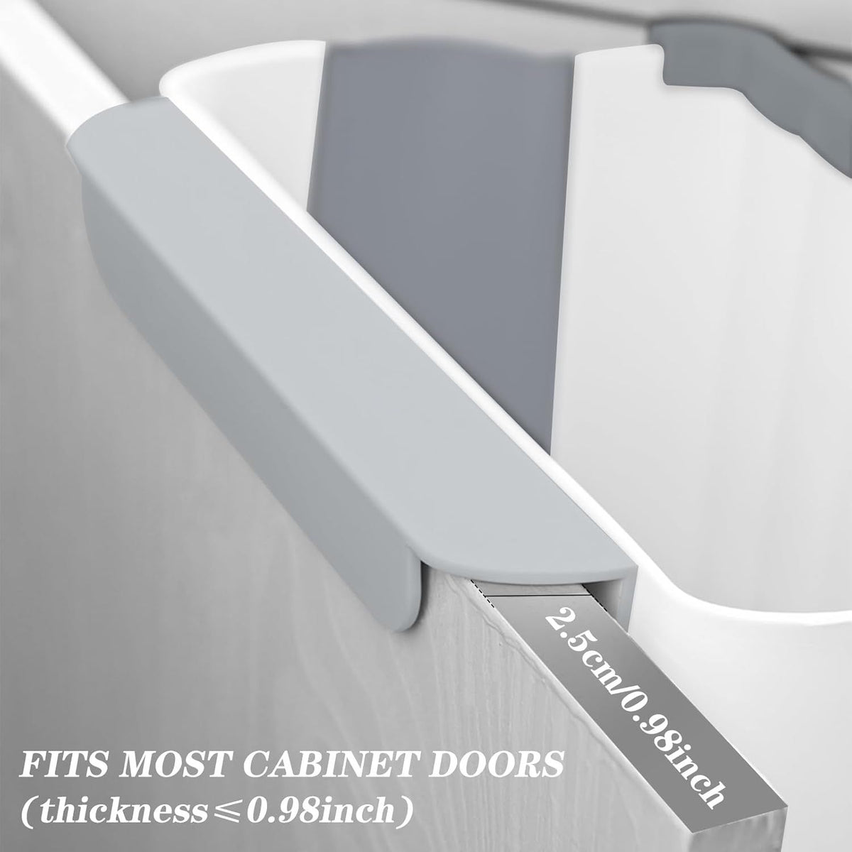 Foldable Hanging Waste Bin for Cabinet Doors