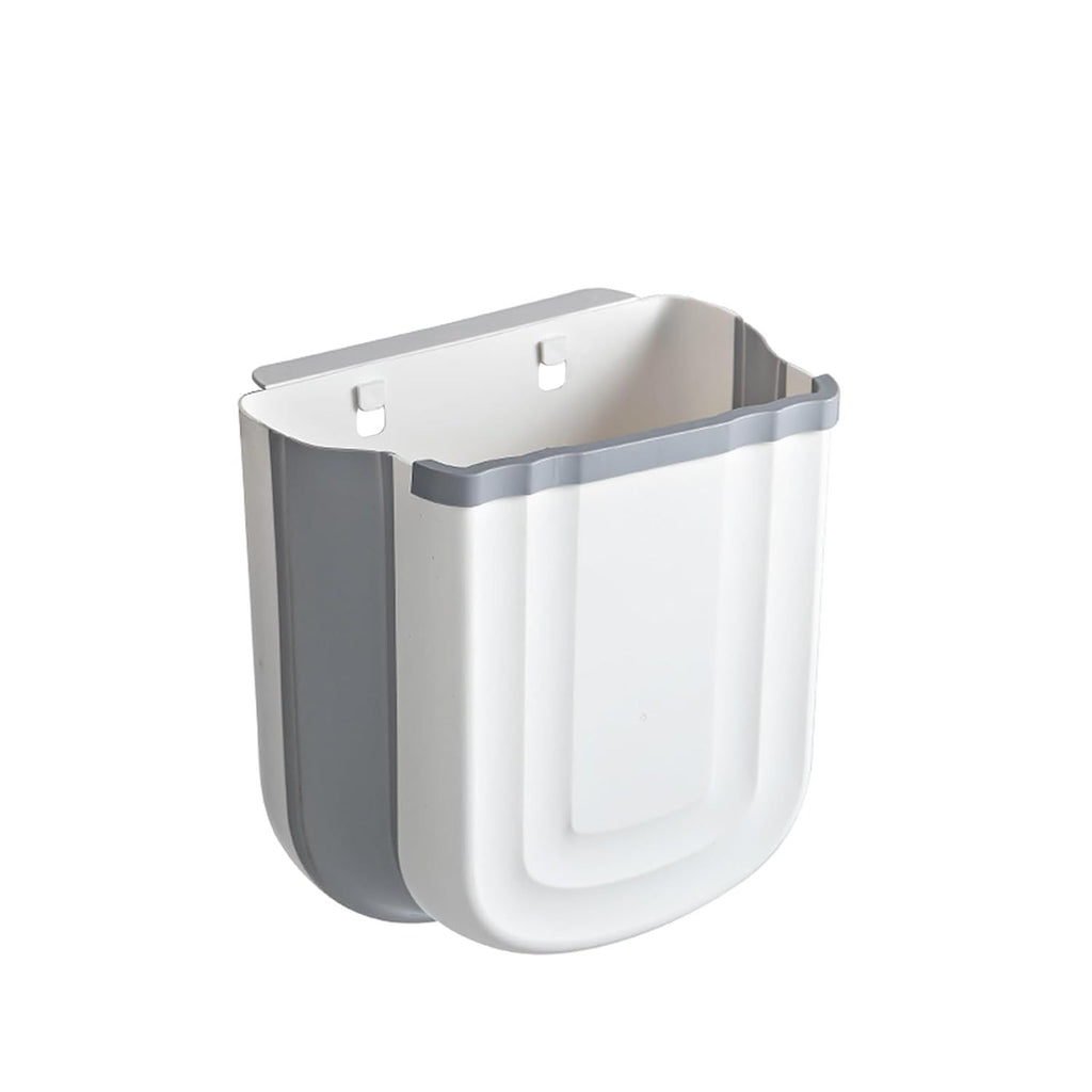 Foldable Hanging Waste Bin for Cabinet Doors