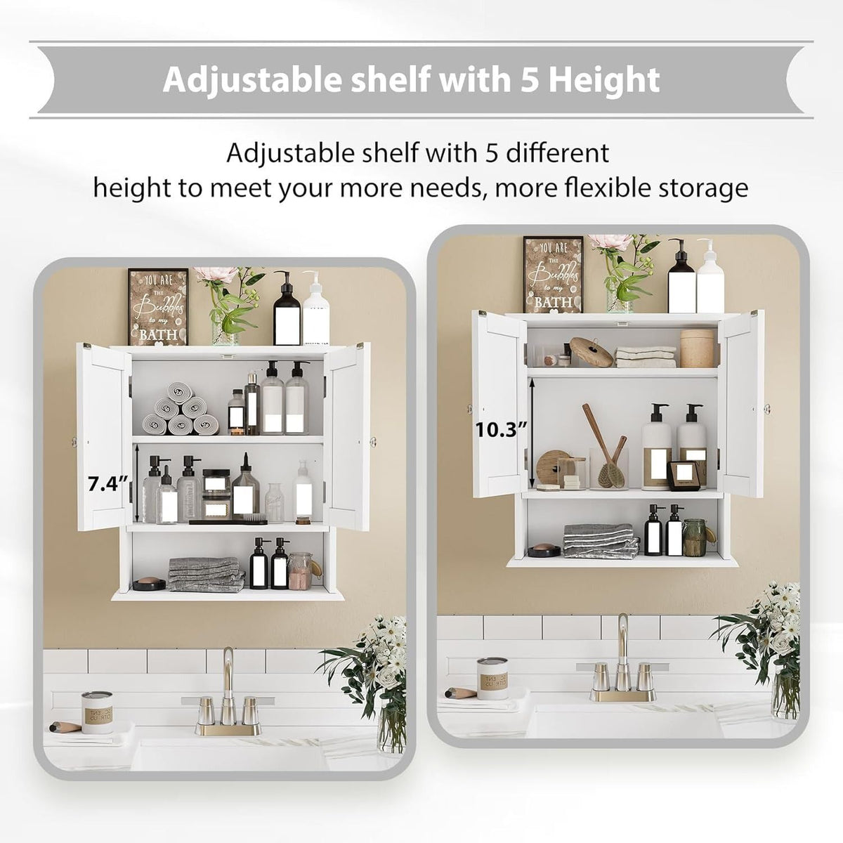 Wall-Mounted Cabinet for Clutter-Free Rooms