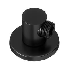 Wall Mounted Supply Elbow, 1/ NPT, Matte Black