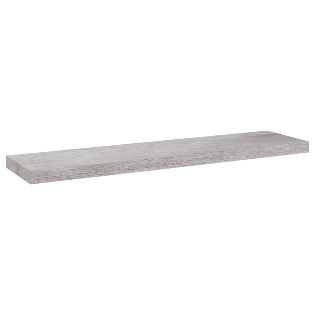 Gray Honeycomb Floating Wall Shelf 35.4