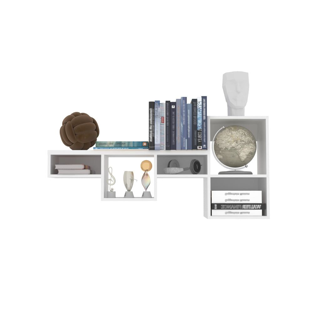 Kiowa Wall Shelf with Versatile Compartment Sizes