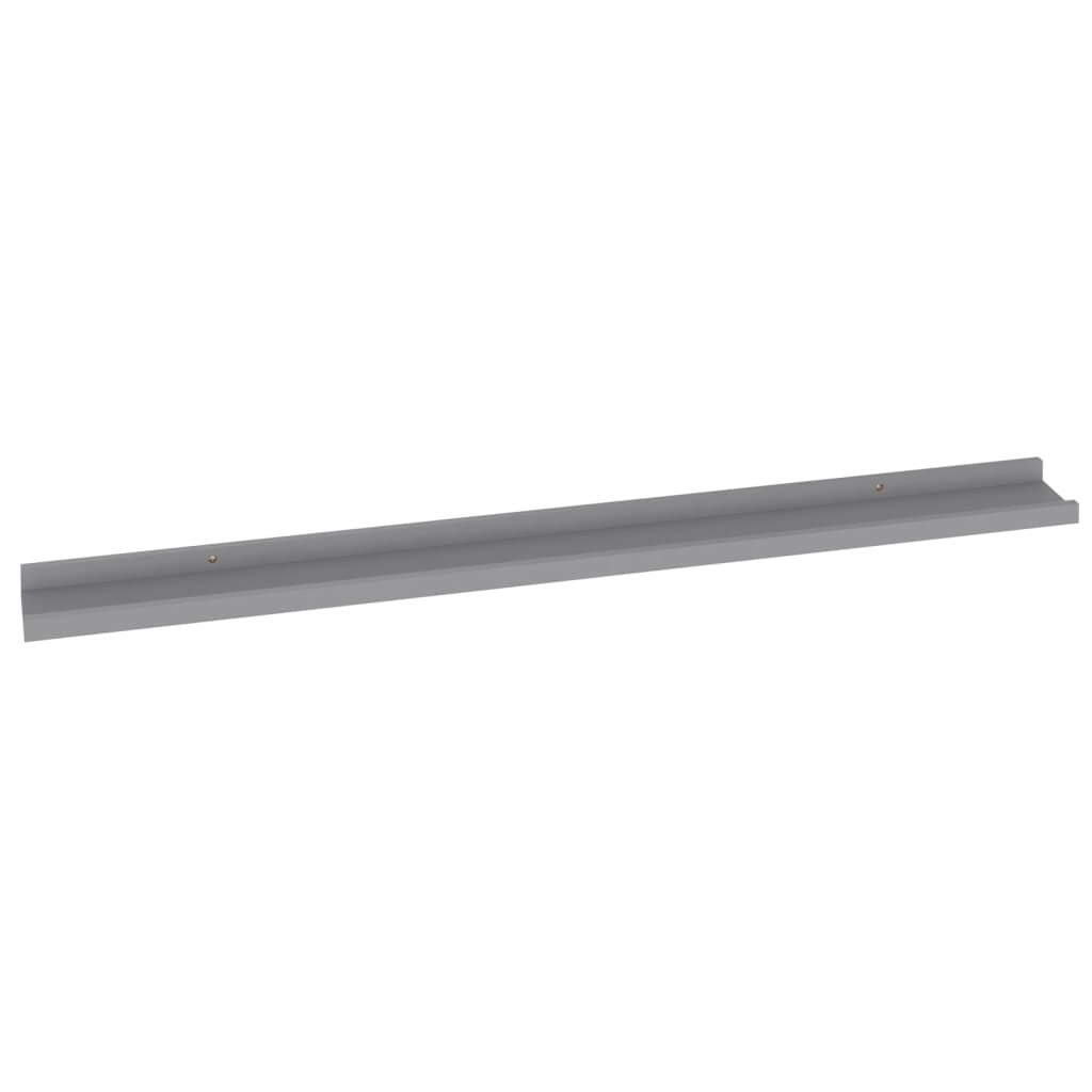 Modern Gray Wall Shelves for Display and Storage