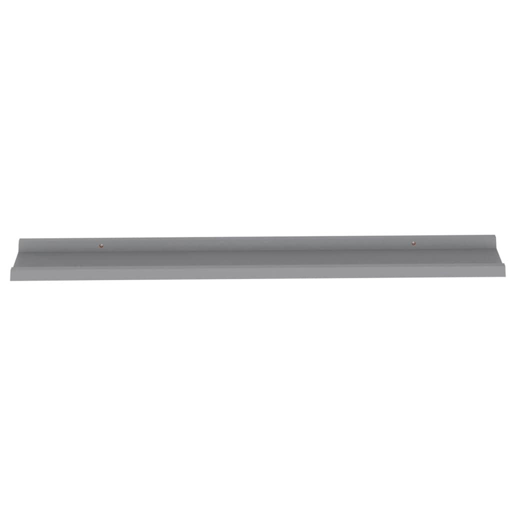 Modern Gray Wall Shelves for Display and Storage