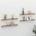 Modern Two-Tone Wall Shelf Set