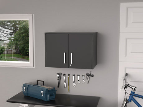 Lions Wall Cabinet with Three Shelves and Lock
