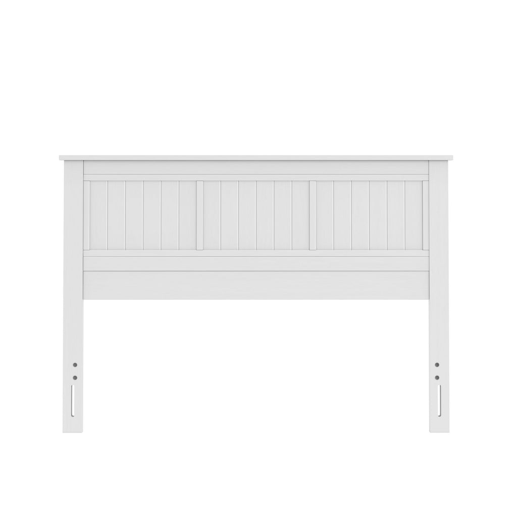 Walton Window Pane Wood Queen Panel Headboard - White – Farmhouse Shiplap Design