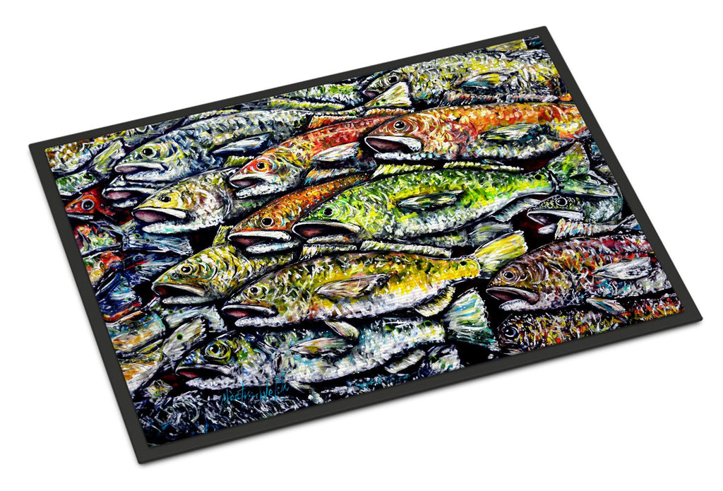 Wanna Be Fishin Indoor and Outdoor Doormat