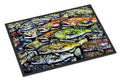 Wanna Be Fishin Indoor and Outdoor Doormat