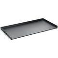 Laundry Countertop with Side Hooks and Spacious Work Surface