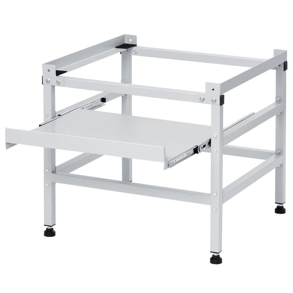 Washing Machine Pedestal Stand – Capacity, Double Storage Trays, Adjustable for Laundry Room