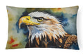 Watercolor Eagle Indoor and Outdoor Throw Pillow