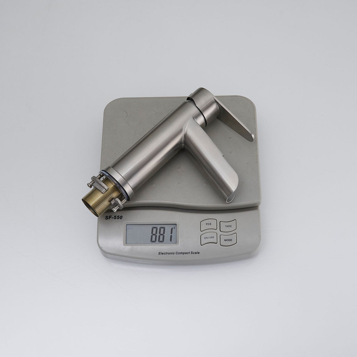 Modern Waterfall Bathroom Faucet with Flexible Sink Installation