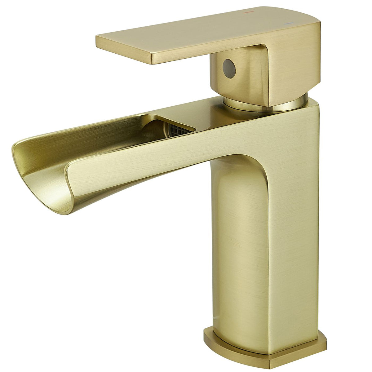 Modern Single-Handle Waterfall Bathroom Faucet