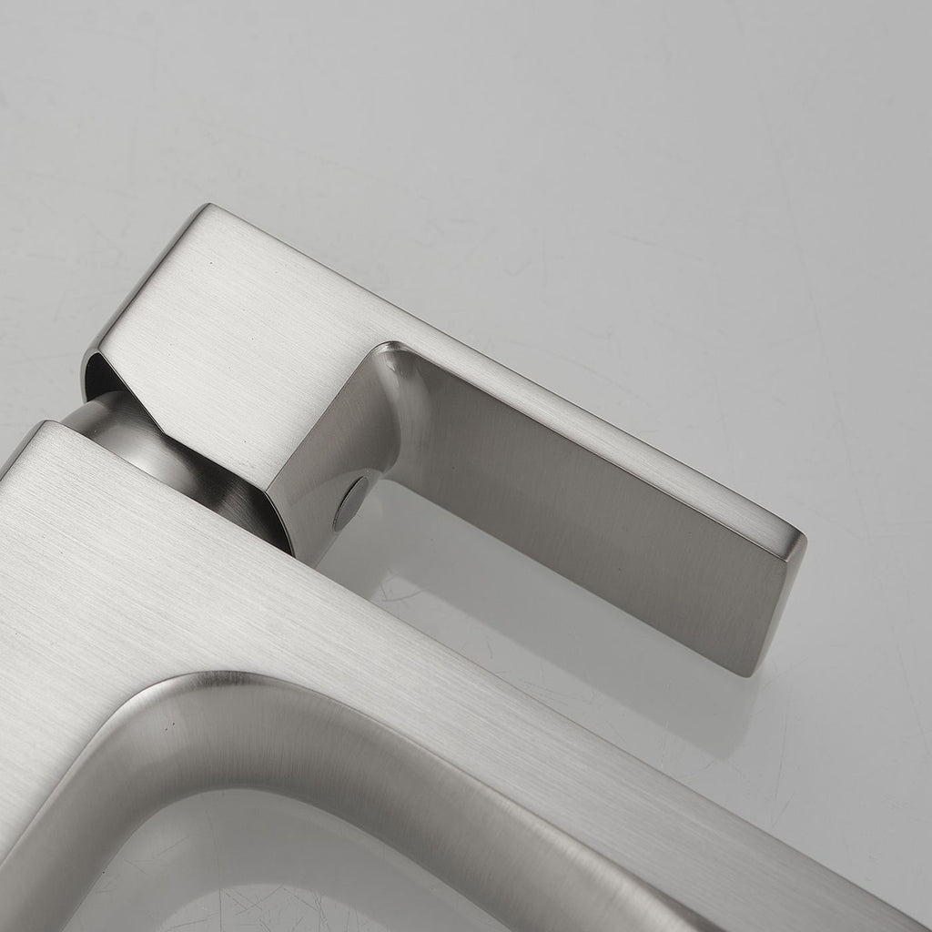 Modern Single-Handle Waterfall Bathroom Faucet