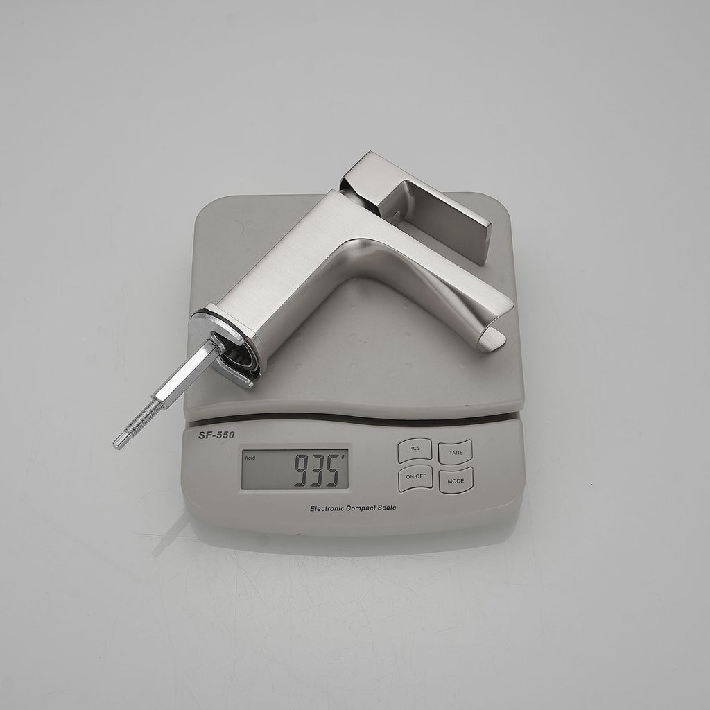 Modern Single-Handle Waterfall Bathroom Faucet