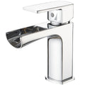 Modern Single-Handle Waterfall Bathroom Faucet