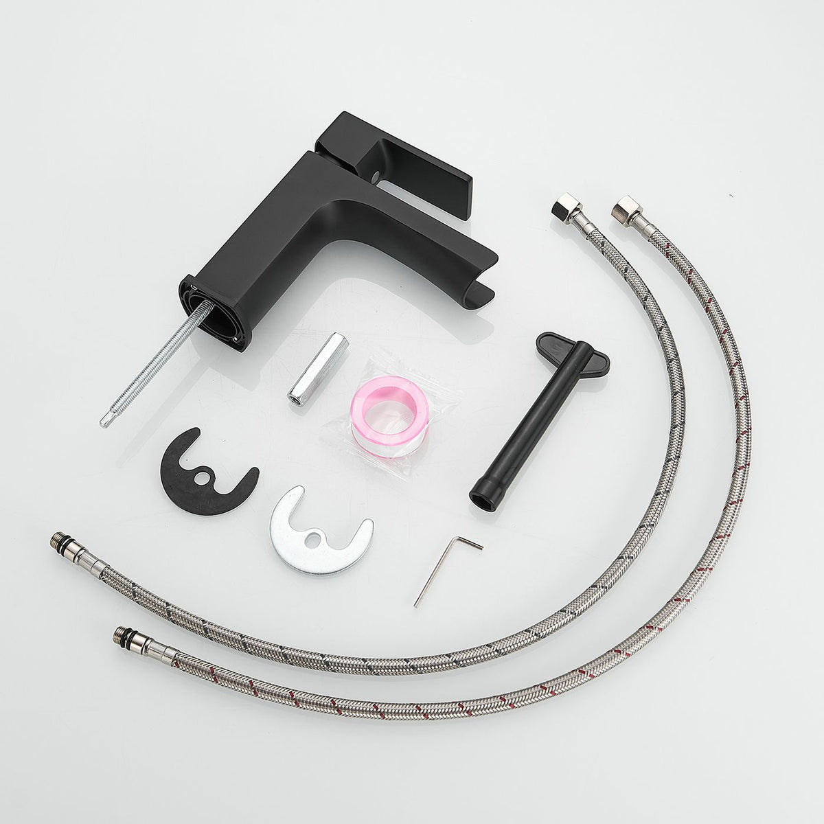 Modern Single-Handle Waterfall Bathroom Faucet