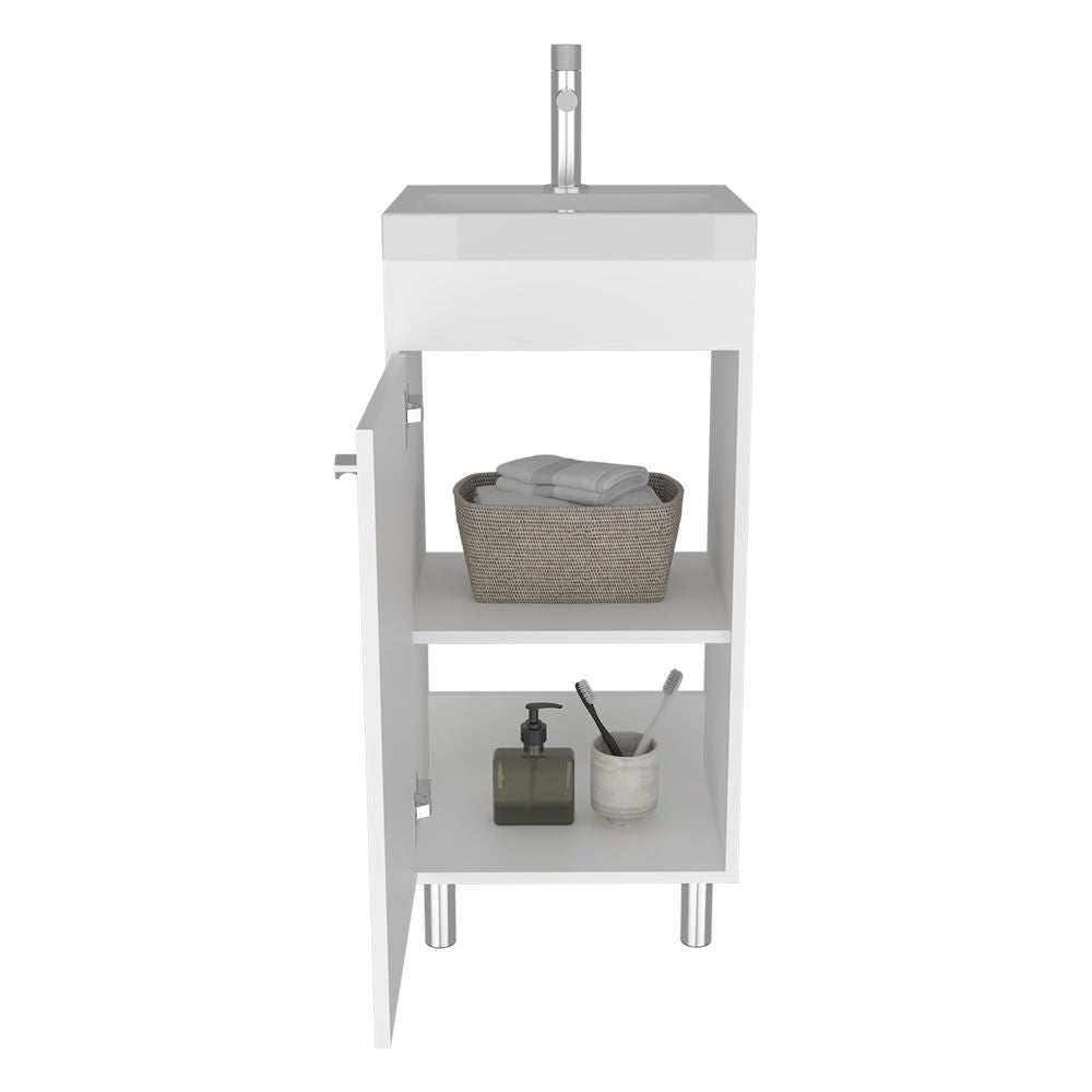 Waterford Vanity Sink: Compact Design with Integrated Sink and Storage