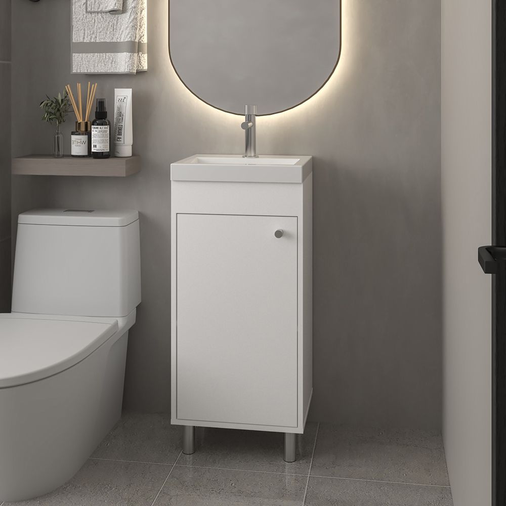 Waterford Vanity Sink: Compact Design with Integrated Sink and Storage