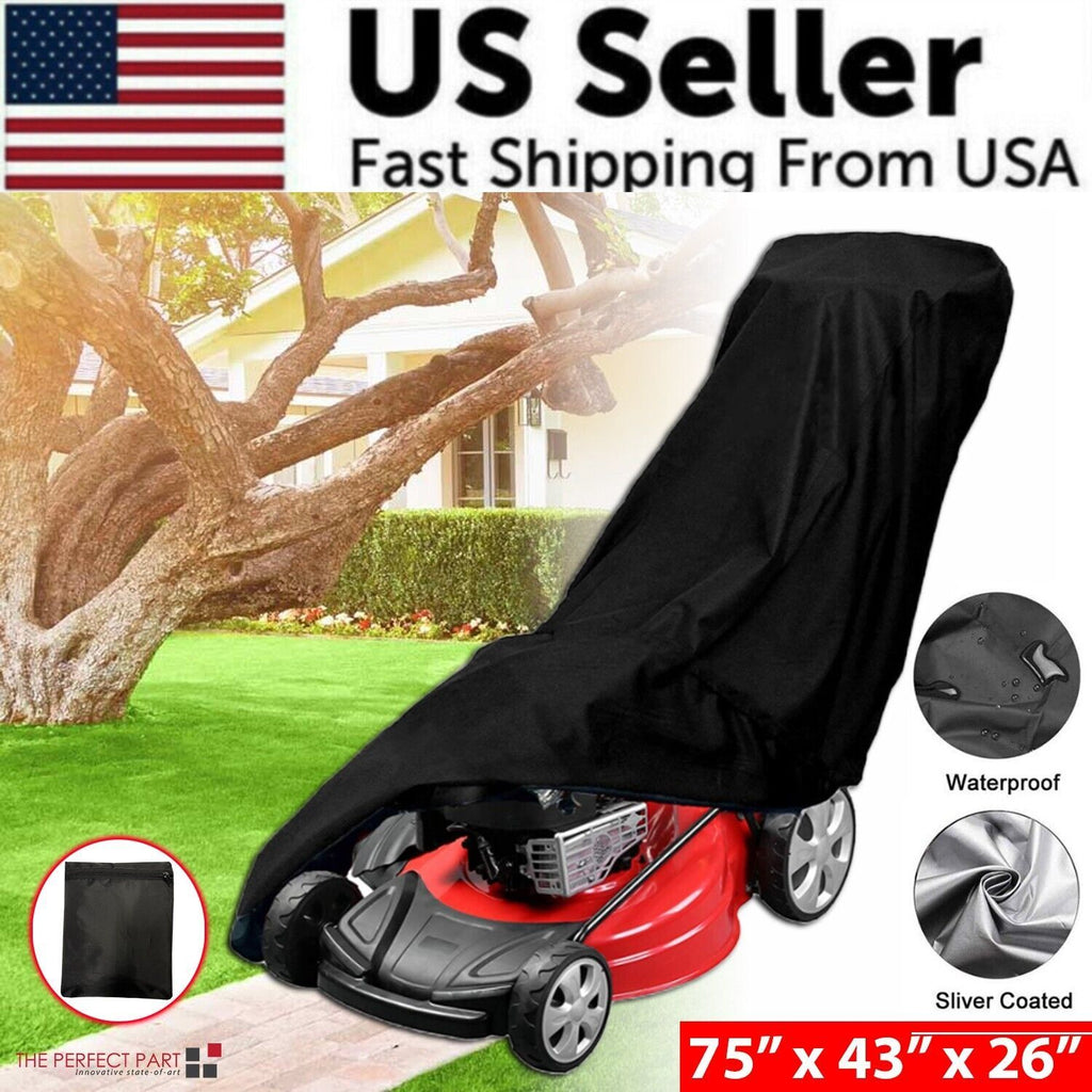 Universal-Fit water-ready Push Lawn Mower Cover