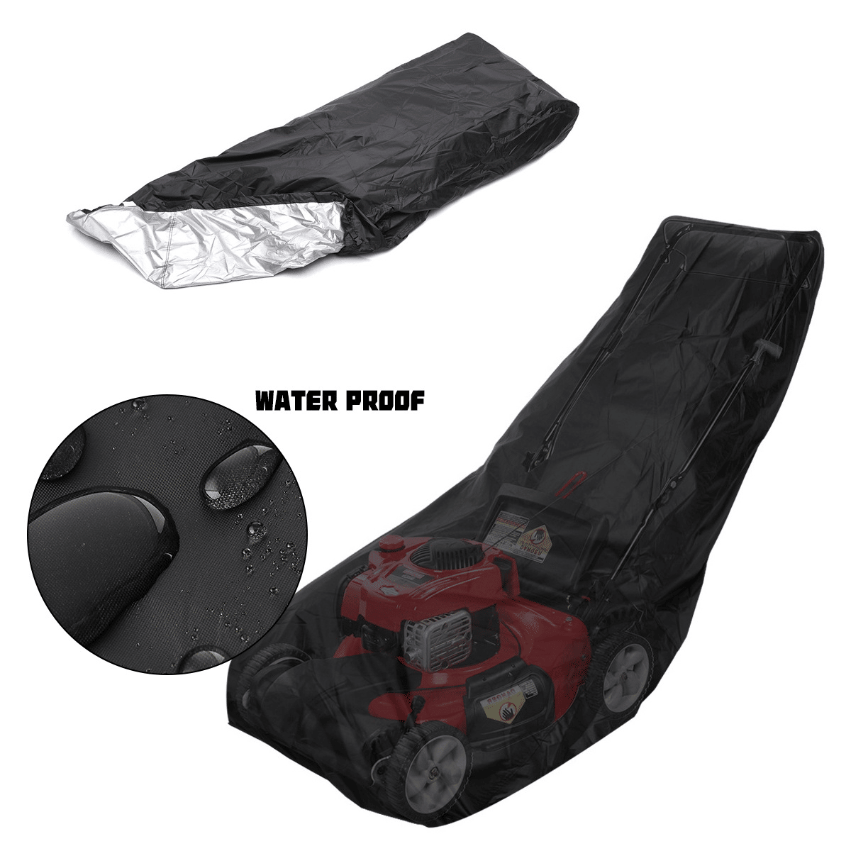 Universal-Fit water-ready Push Lawn Mower Cover