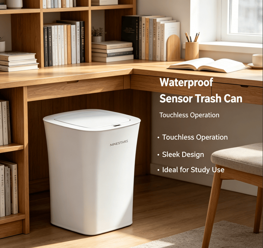 Modern Touchless Sensor Trash Can