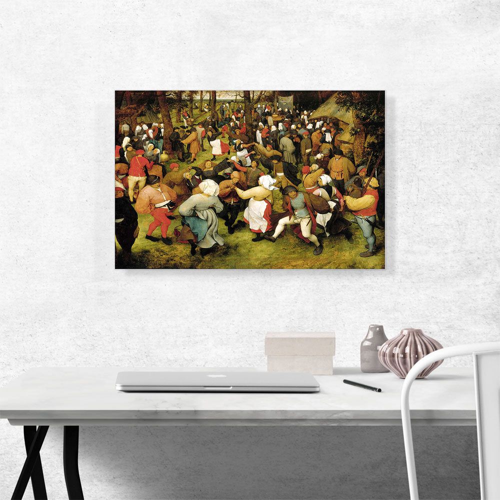 Wedding Dance in the Open Air Canvas Art