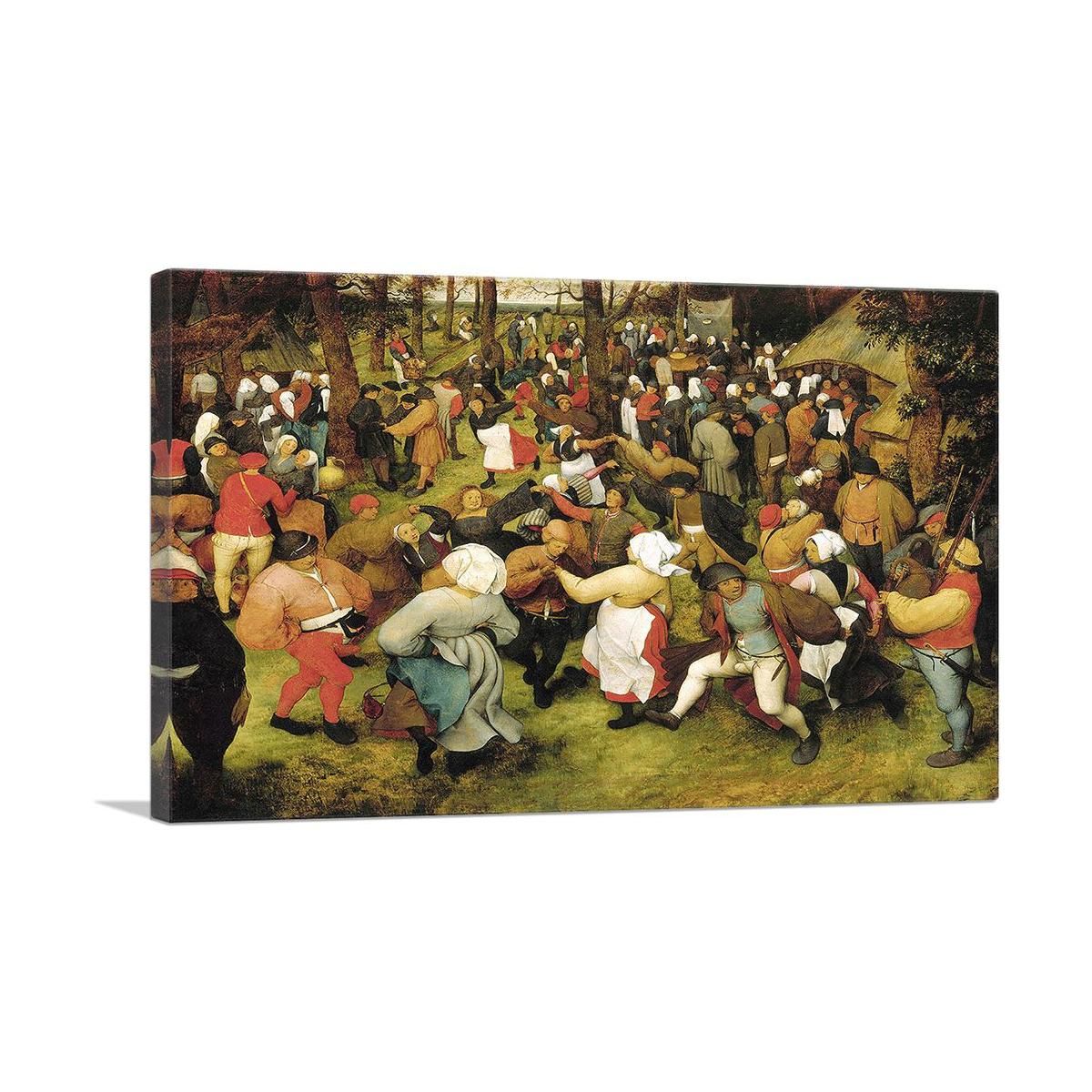 Wedding Dance in the Open Air Canvas Art