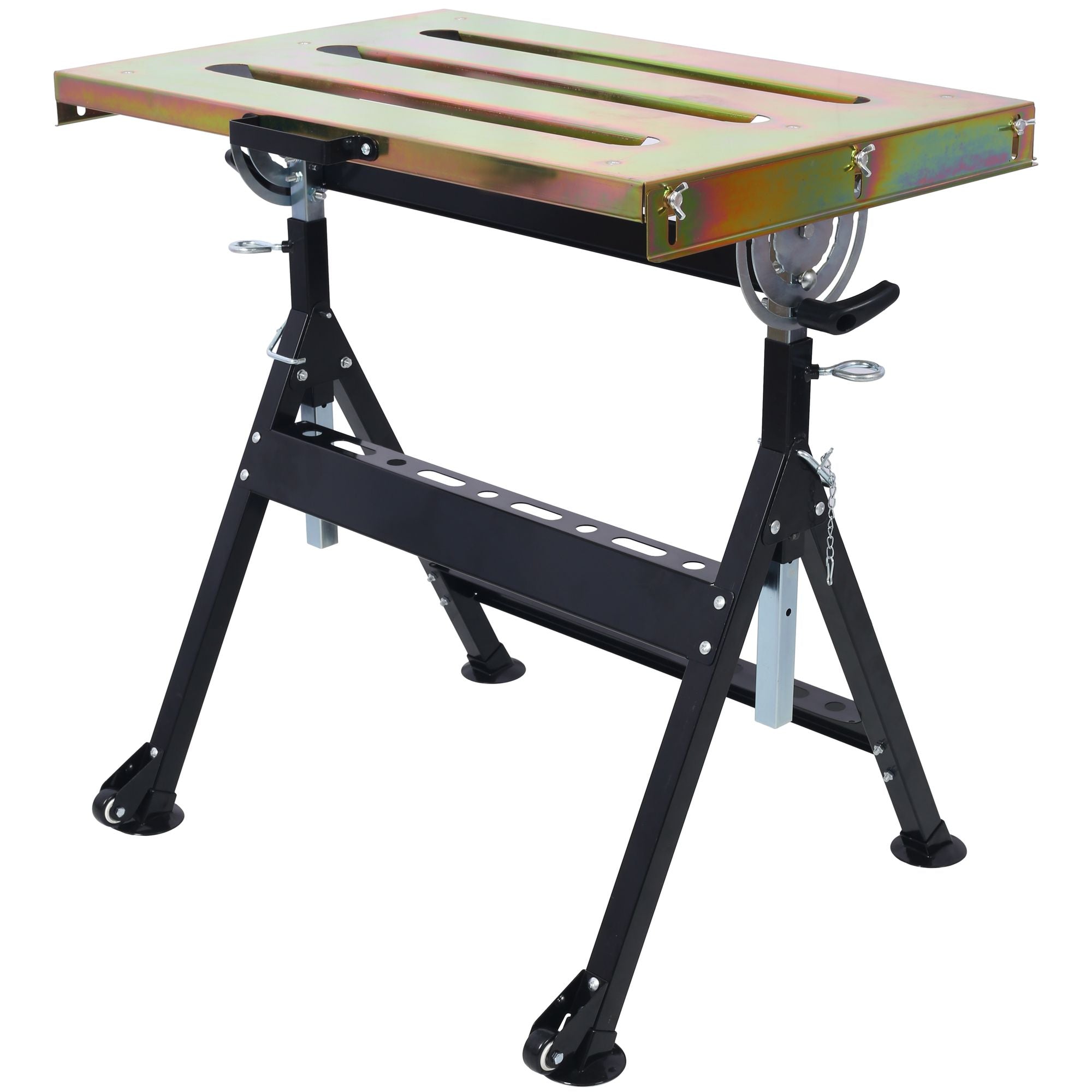 Versatile Welding Table with Adjustable Settings