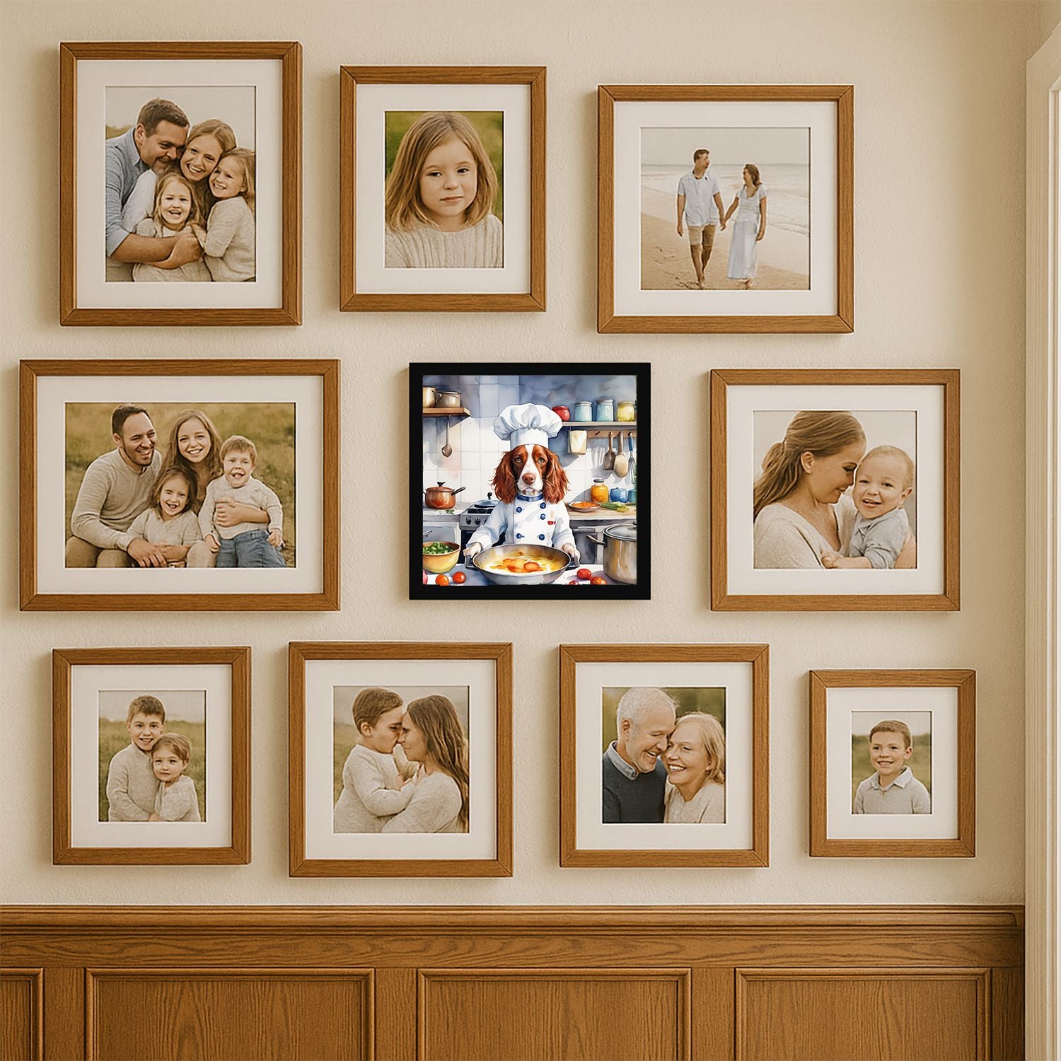Framed Metal Wall Art –, Ready to Hang, Easy to Clean