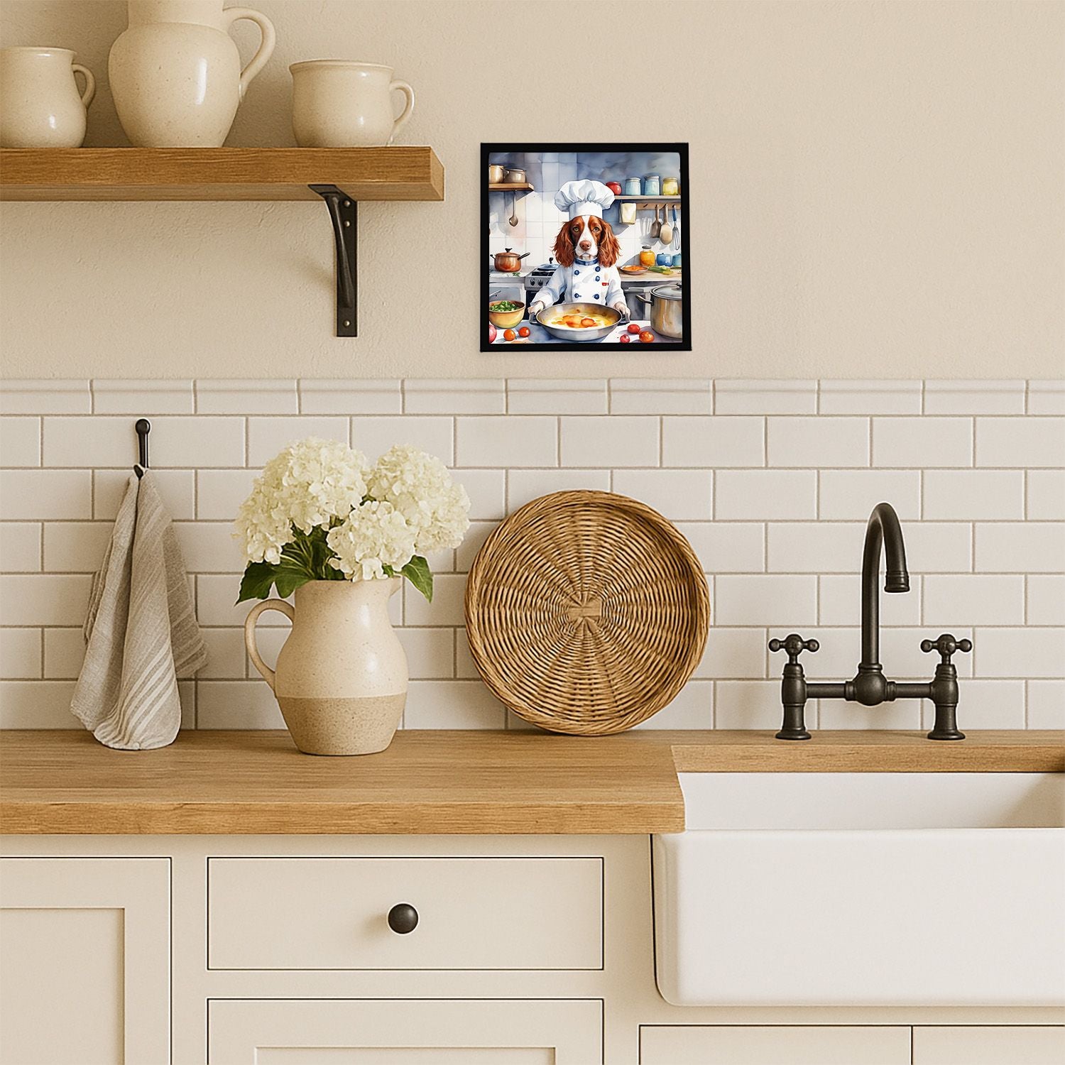 Framed Metal Wall Art –, Ready to Hang, Easy to Clean