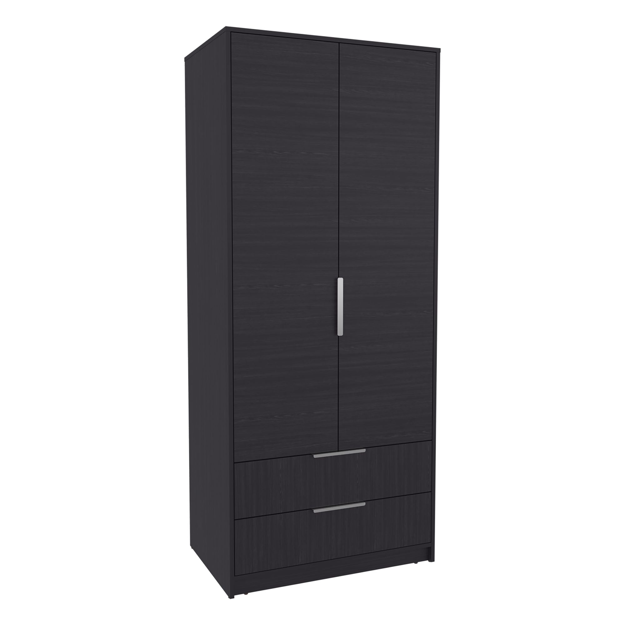 Wenden Armoire with Doors, Drawers, and Hanging Storage
