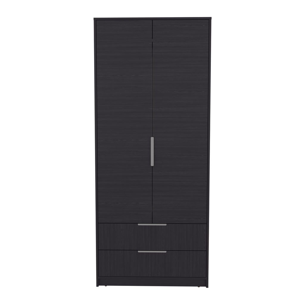 Wenden Armoire with Doors, Drawers, and Hanging Storage