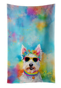 Westie Hippie Dawg Decorative Kitchen Towel