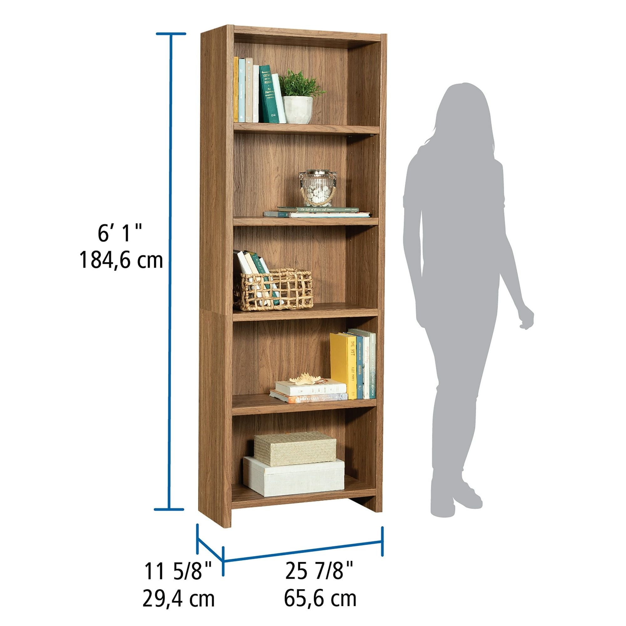 Westley Bookcase with Adjustable Shelves