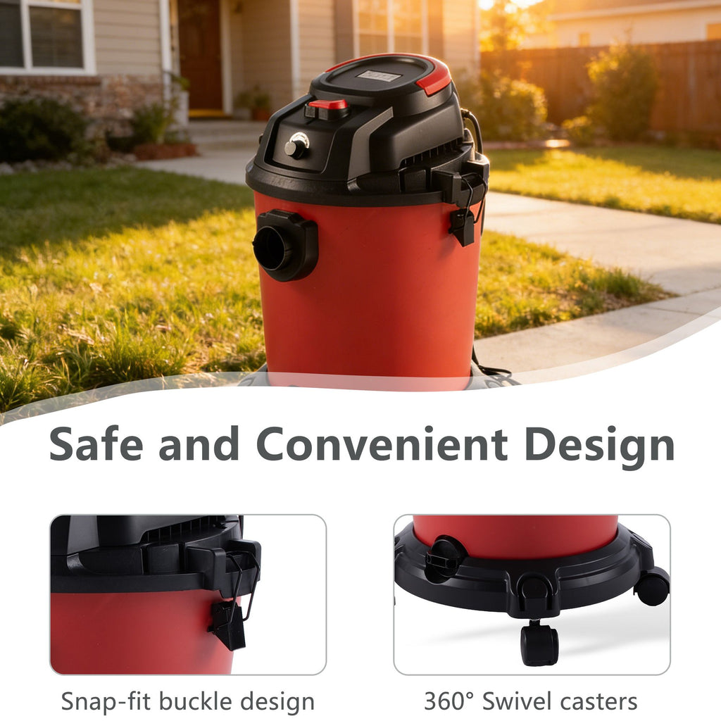 Three-Function Wet Dry Shop Vacuum with Blower Mode