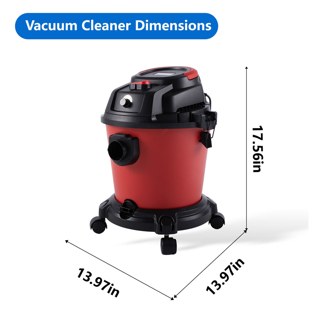 Three-Function Wet Dry Shop Vacuum with Blower Mode