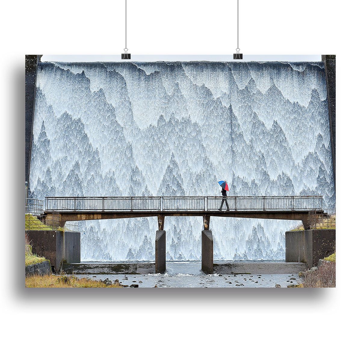 Wet Sleddale Canvas Print or Poster