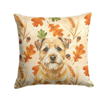 Wheaten Border Terrier Heirloom Fall Pillow