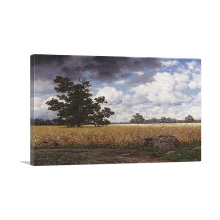 Wheatfields Wall Art with Scenic Character