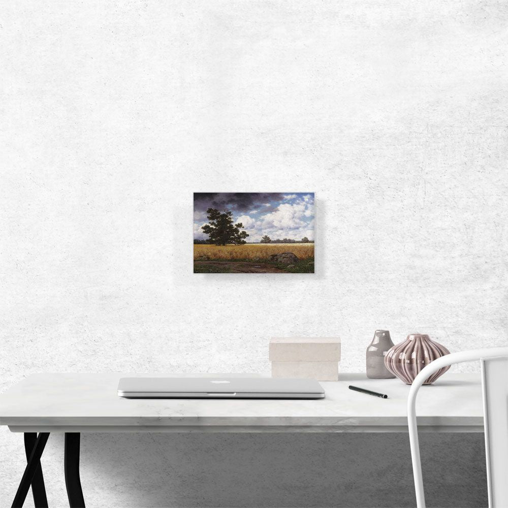 Wheatfields Wall Art with Scenic Character