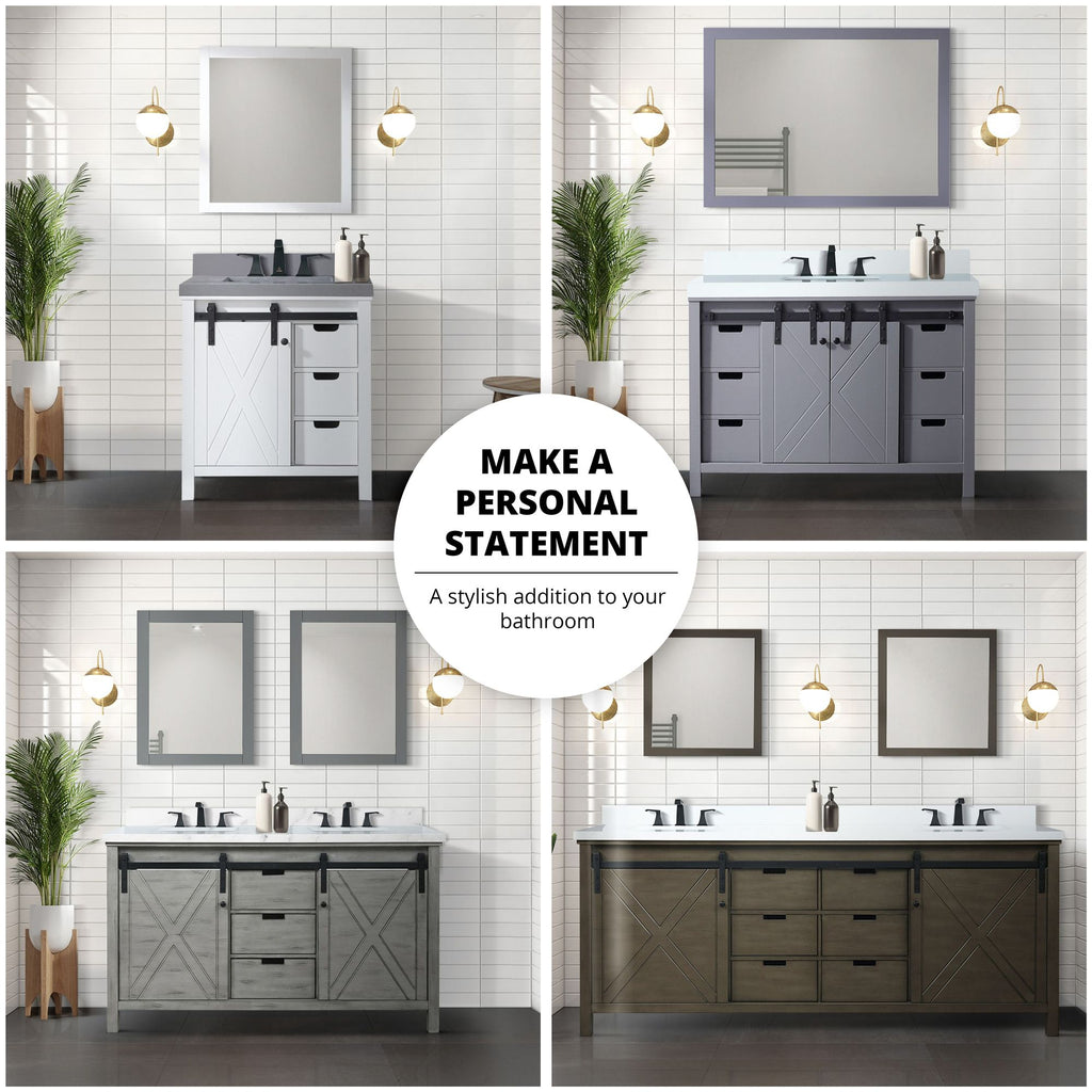 White Double Bath Vanity. – Soft-Close Drawers & Ample Storage