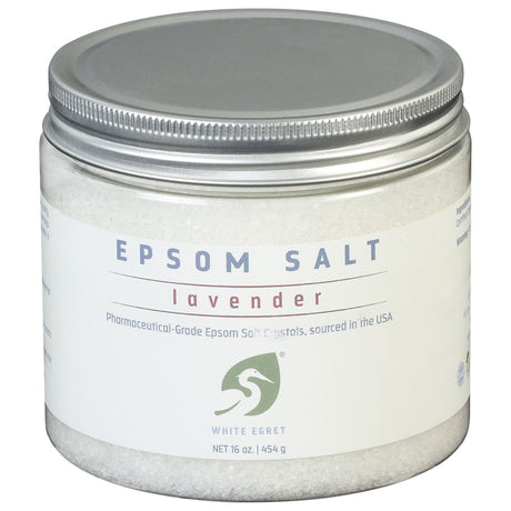 Premium Lavender Epsom Salt for a Soothing Bath