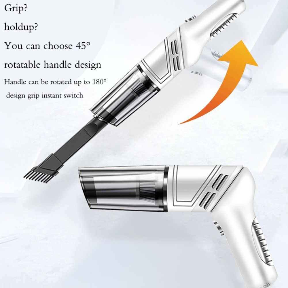 Cordless Folding Handheld Vacuum for Car Interiors