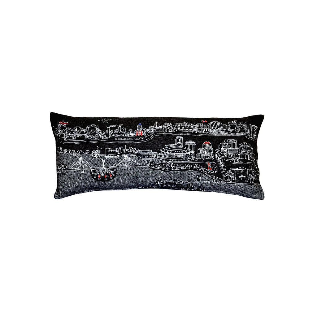 Wichita Landmark Cityscape Pillow
