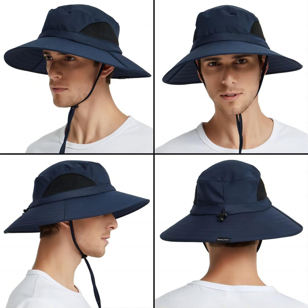Wide-Brim Sun Hat for Active Outdoor Days