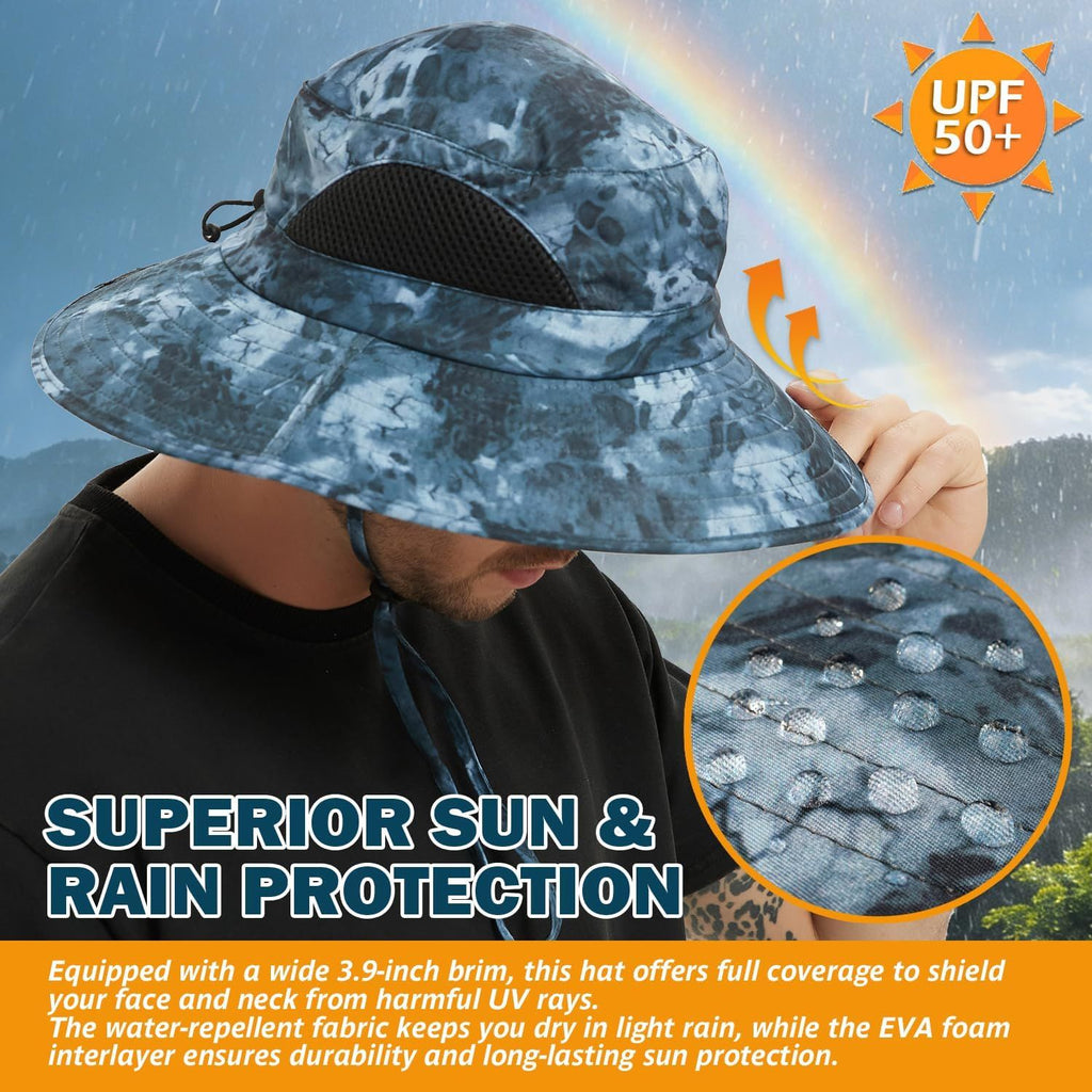 Packable Wide-Brim Sun Hat for Outdoor Days