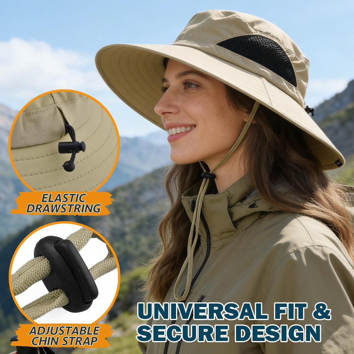 Packable Wide-Brim Sun Hat for Outdoor Days