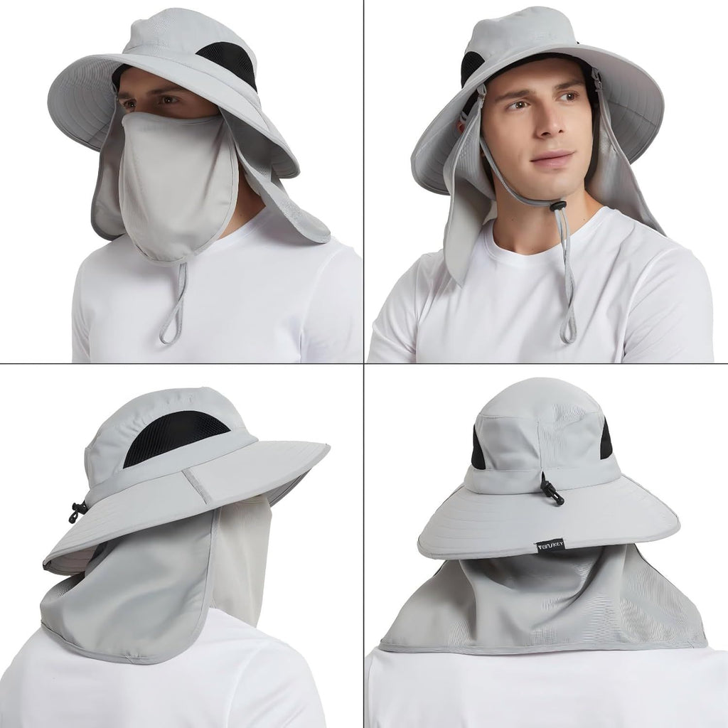 Wide-Brim Sun Hat for Active Outdoor Days